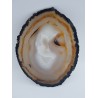 Grande tranche d'agate