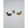 Canard en pierre, sculture animale