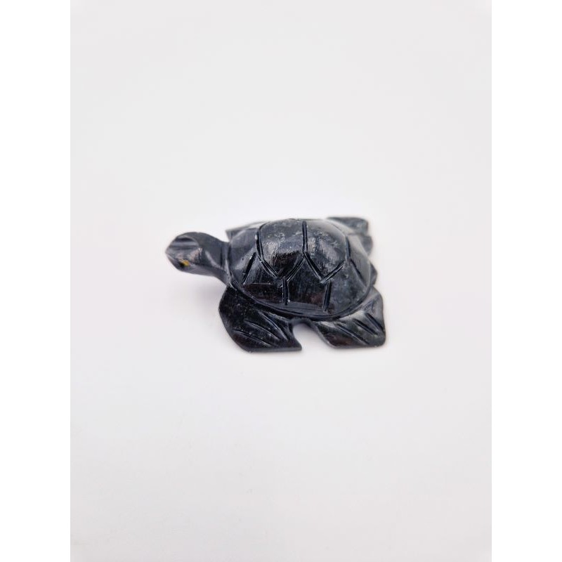 Tortue en pierre, sculture animale