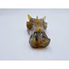 Crâne de dragon en agate